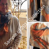 “Genesis” Peggy Vineyard Art in CashmereZiabirdSCARVES
