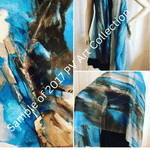“Genesis” Peggy Vineyard Art in CashmereZiabirdSCARVES