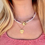 Genevieve Bird & Pearl NecklaceJessica Matrasko JewelryNECKLACES
