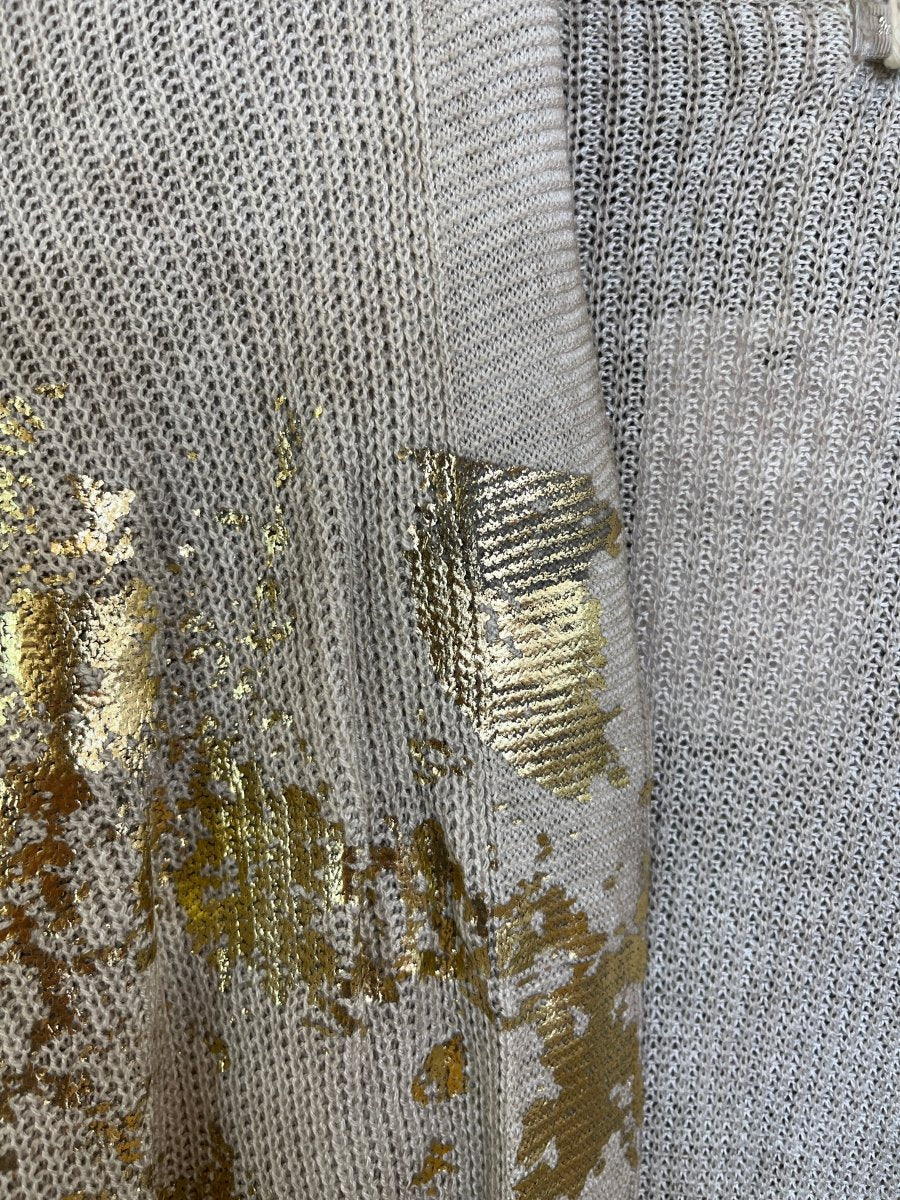 Gold Splash Knit CardiganDance in ParisSWEATER