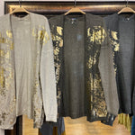 Gold Splash Knit CardiganDance in ParisSWEATER