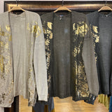 Gold Splash Knit CardiganDance in ParisSWEATER