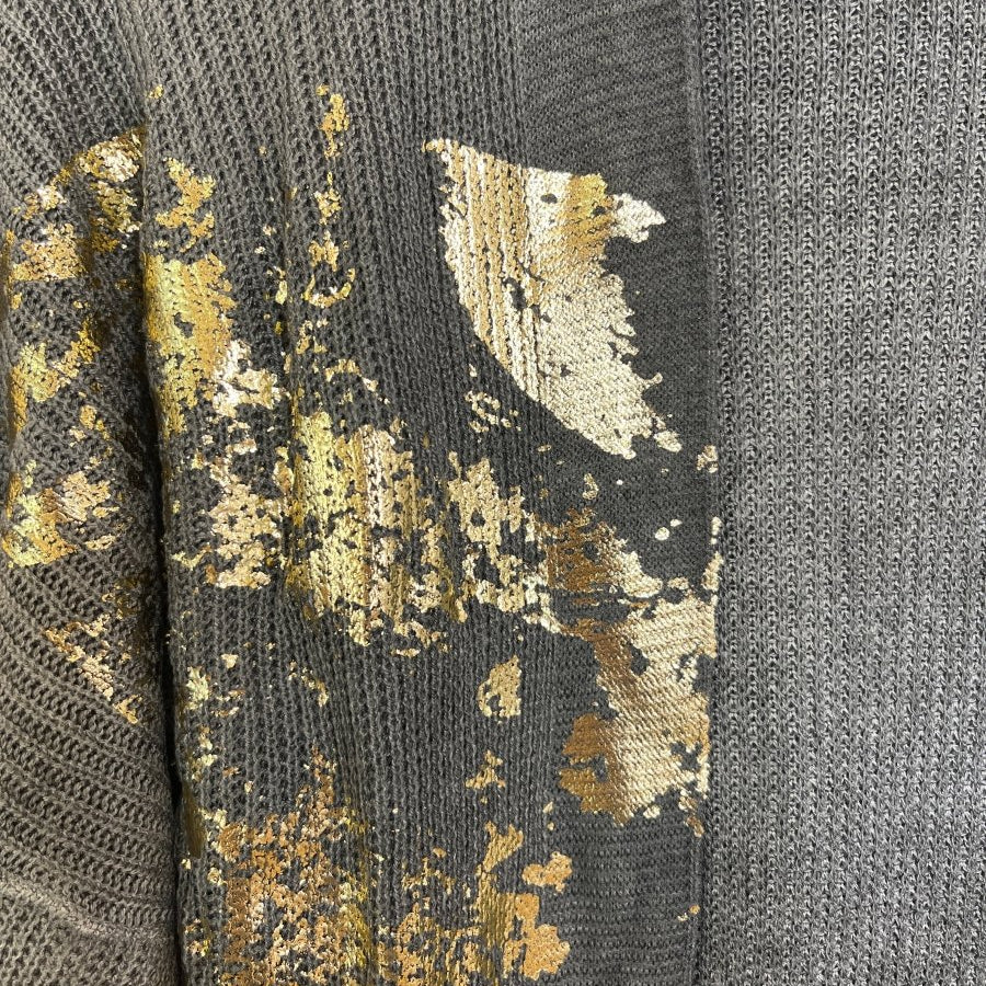 Gold Splash Knit CardiganDance in ParisSWEATER