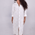 Gold Stars Cotton Girlfriend DressEmily PhillipsDRESS