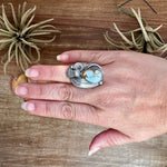 Golden Hill Turquoise Sterling Silver Ring – Size 9.5, One of a KindThe Bijoux FAB Jewelryring