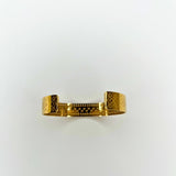 Golden Mosaic Thin Cuff Bracelet – Handcrafted in ItalyL'EightBRACELET