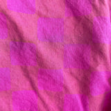 Good Boyfriend Shirt - Checkerboard Overdye Magenta on NaturalAnd For GoodShirts & Tops