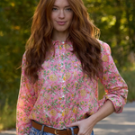 Good Boyfriend Shirt - Devon Floral DahliaAnd For GoodShirts & Tops