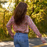 Good Boyfriend Shirt - Devon Floral DahliaAnd For GoodShirts & Tops