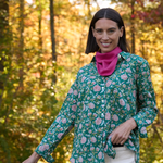 Good Boyfriend Shirt - Devon Floral GreenAnd For GoodShirts & Tops