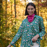 Good Boyfriend Shirt - Devon Floral GreenAnd For GoodShirts & Tops
