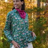 Good Boyfriend Shirt - Devon Floral GreenAnd For GoodShirts & Tops