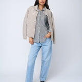 Good Boyfriend Shirt - Menswear Stripe BlackAnd For GoodShirts & Tops