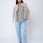 Good Boyfriend Shirt - Menswear Stripe BlackAnd For GoodShirts & Tops
