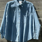 Good Boyfriend Shirt - Menswear Stripe Chambray & WhiteAnd For GoodShirts & Tops
