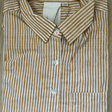 Good Boyfriend Shirt - Menswear Stripe HoneycombAnd For GoodShirts & Tops