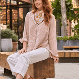 Good Boyfriend Shirt - Menswear Stripe HoneycombAnd For GoodShirts & Tops