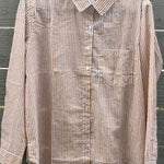 Good Boyfriend Shirt - Menswear Stripe HoneycombAnd For GoodShirts & Tops