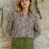 Good Boyfriend Shirt - Monarch Botanical EcruAnd For GoodShirts & Tops