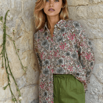 Good Boyfriend Shirt - Monarch Botanical EcruAnd For GoodShirts & Tops