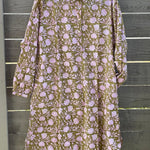 Good Boyfriend ShirtDress - Floral Escape Olive Oil/LavenderAnd For GoodDresses