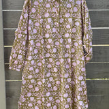 Good Boyfriend ShirtDress - Floral Escape Olive Oil/LavenderAnd For GoodDresses