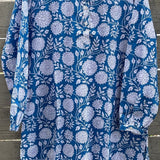 Good Boyfriend ShirtDress - Hydrangea Beauty CobaltAnd For GoodDresses