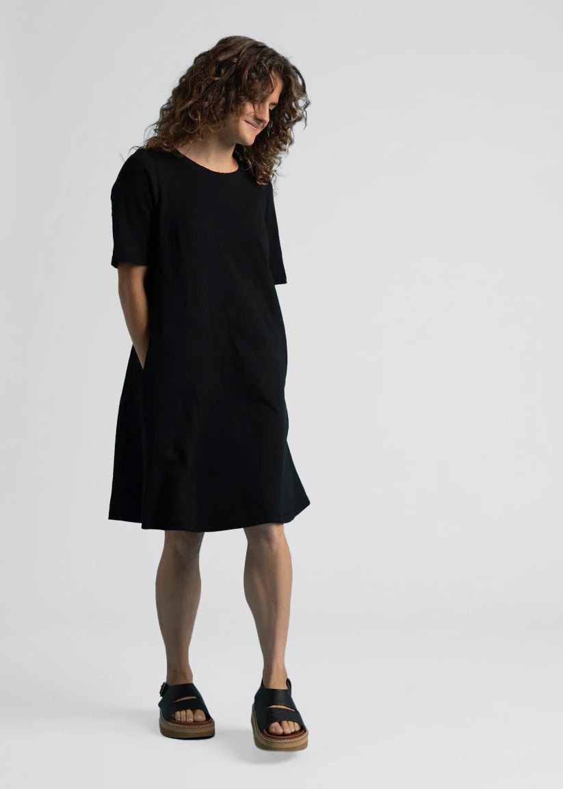 Good Tee Dress - BlackAnd For GoodDresses