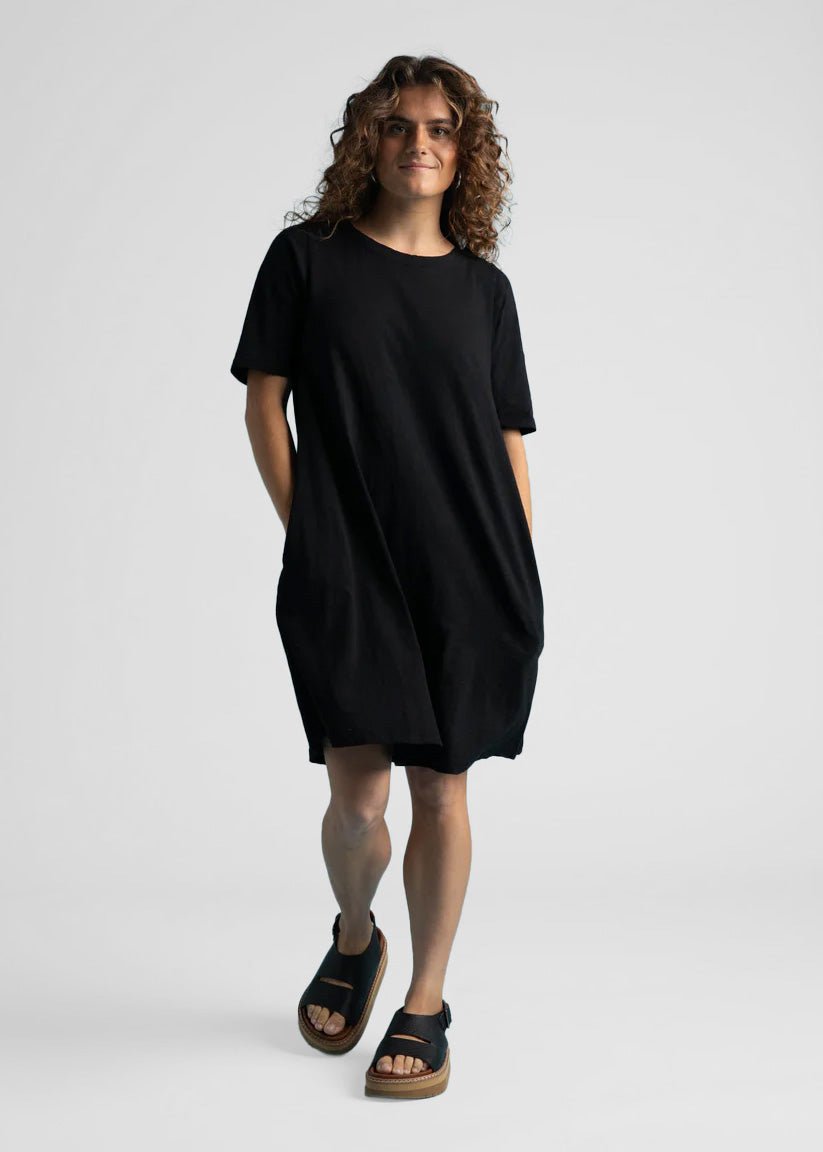 Good Tee Dress - BlackAnd For GoodDresses