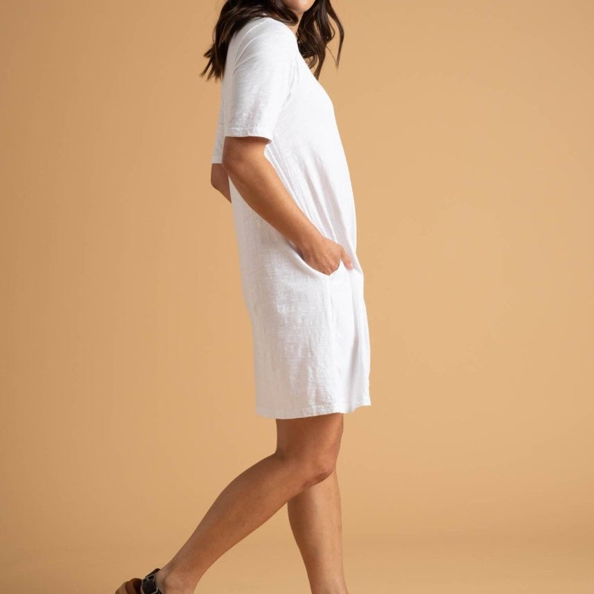Good Tee Dress - Whiteand for GoodDRESS