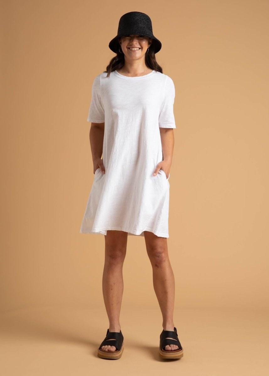 Good Tee Dress - Whiteand for GoodDRESS
