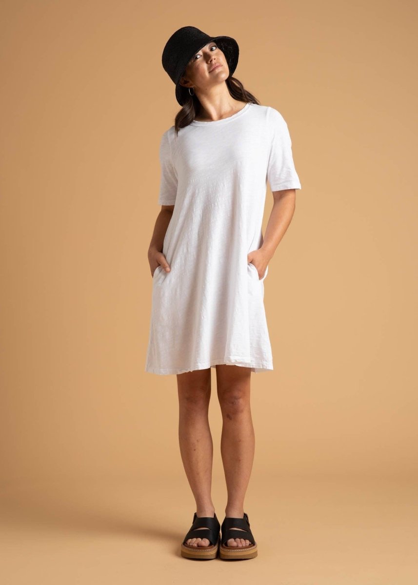 Good Tee Dress - Whiteand for GoodDRESS