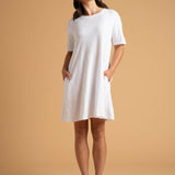 Good Tee Dress - Whiteand for GoodDRESS