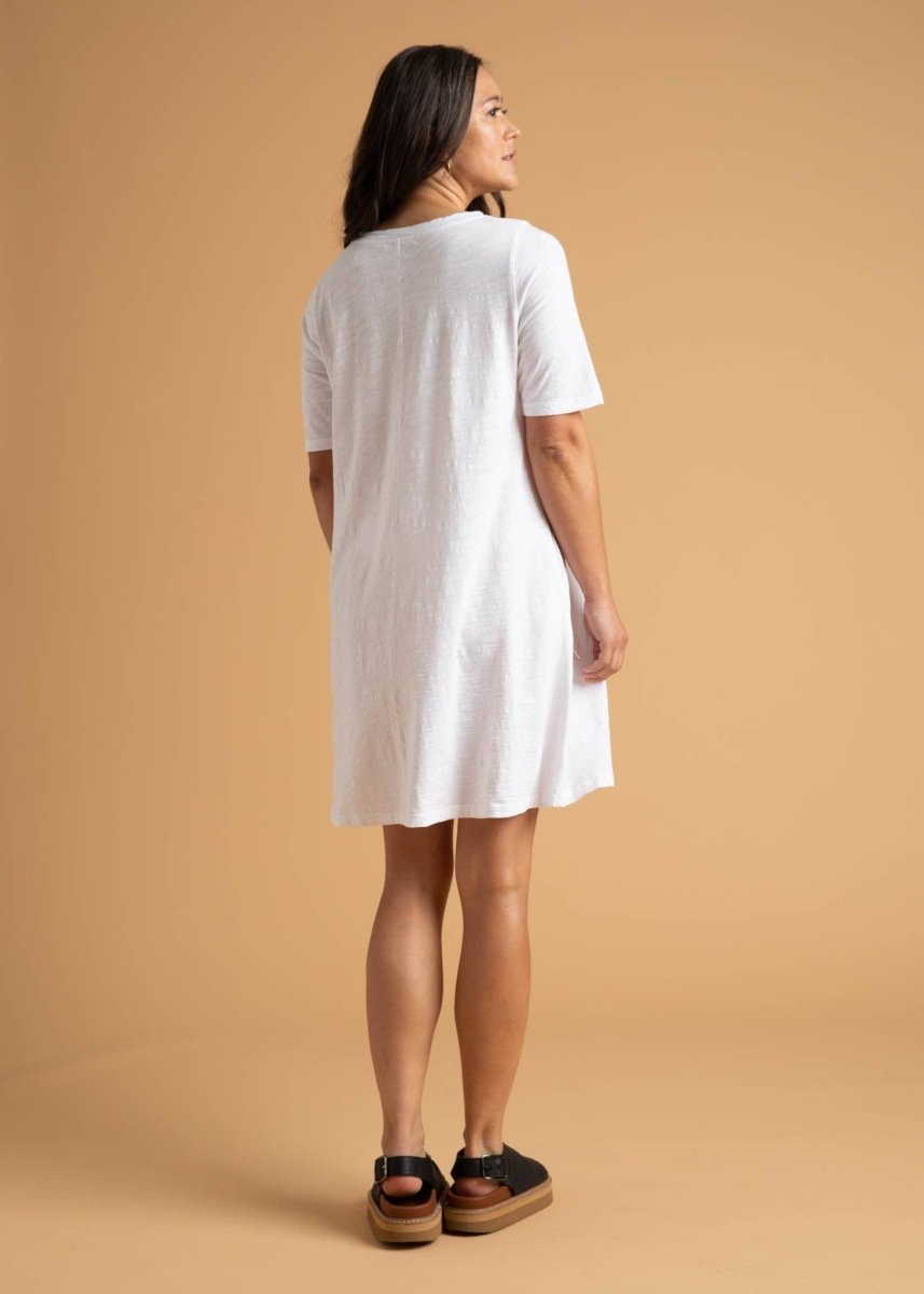 Good Tee Dress - Whiteand for GoodDRESS