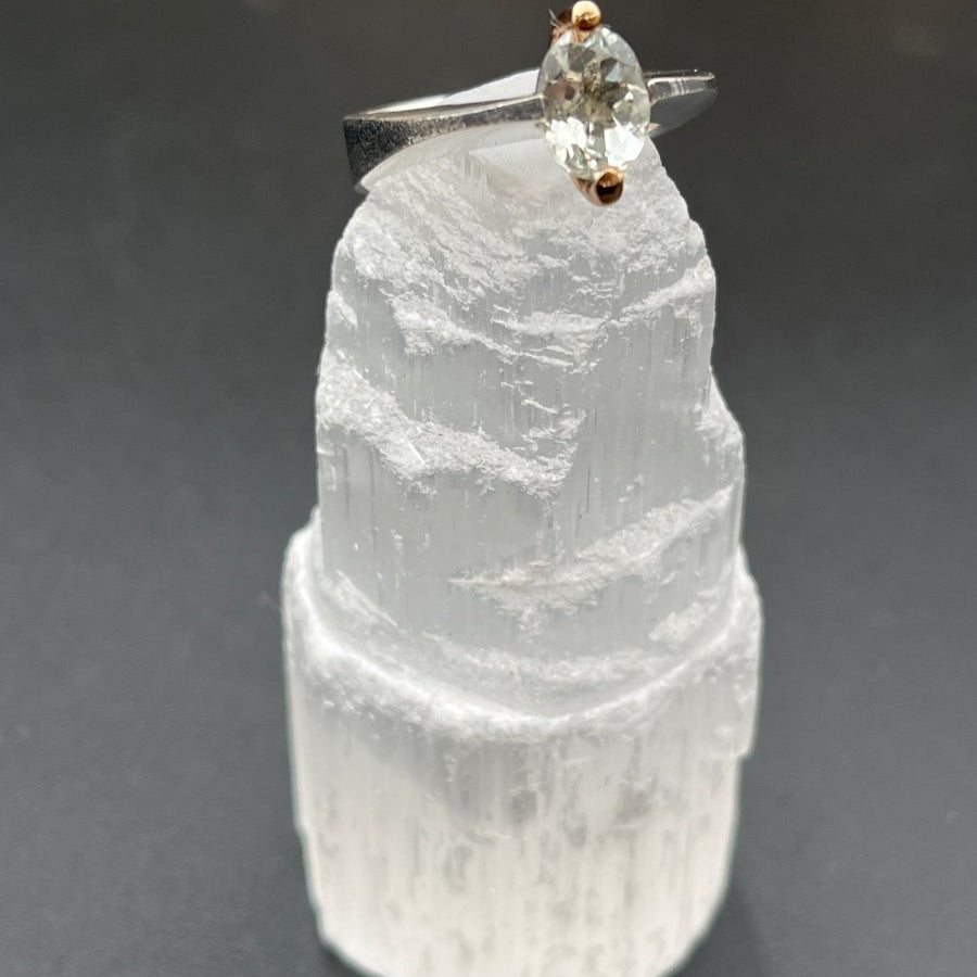 Green Amethyst RingBORARINGS
