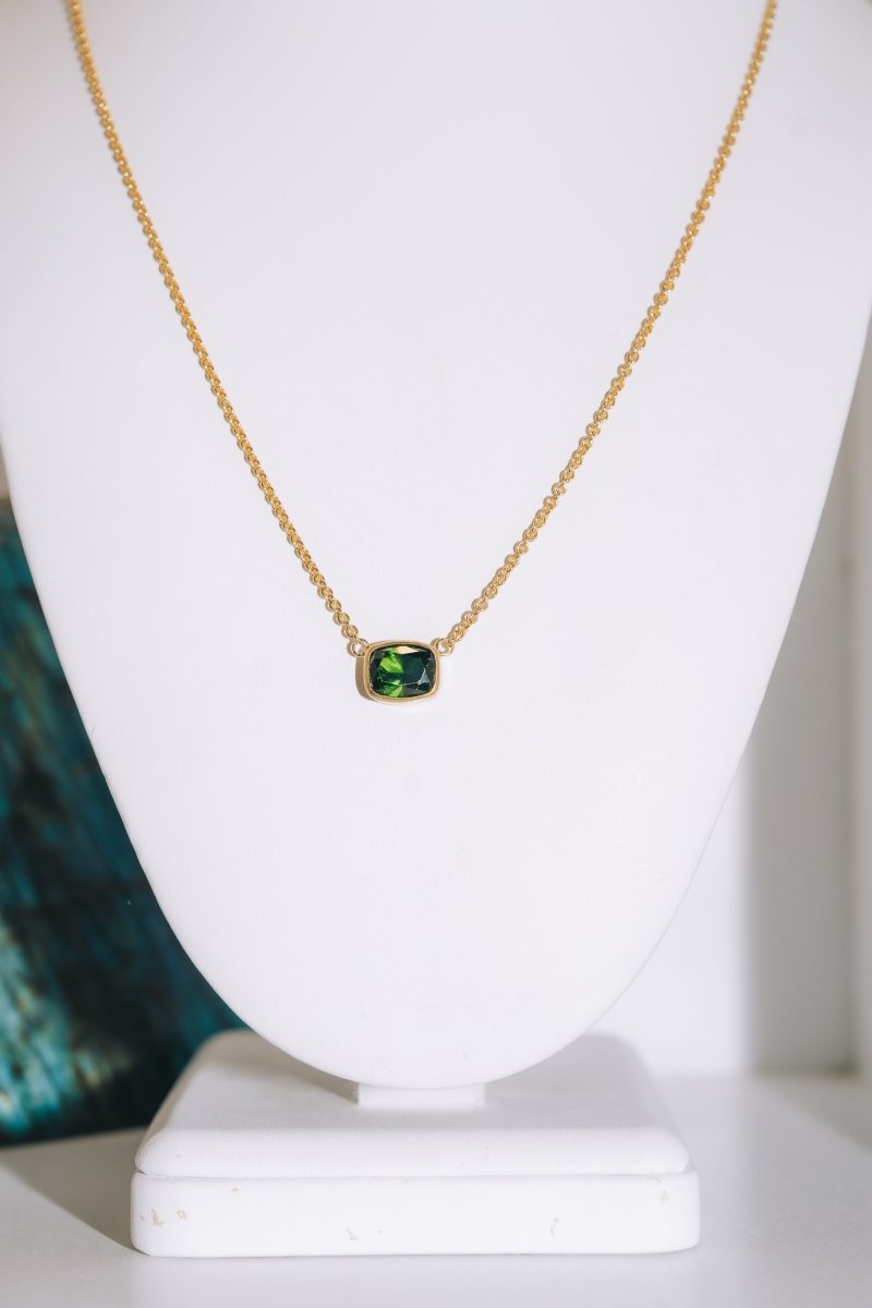 Green Chrome Diopside NecklaceWaterlight Jewelry CoNecklaces