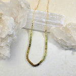 Half Green Garnet Stones 1585James & JezebelleNECKLACES