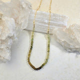 Half Green Garnet Stones 1585James & JezebelleNECKLACES