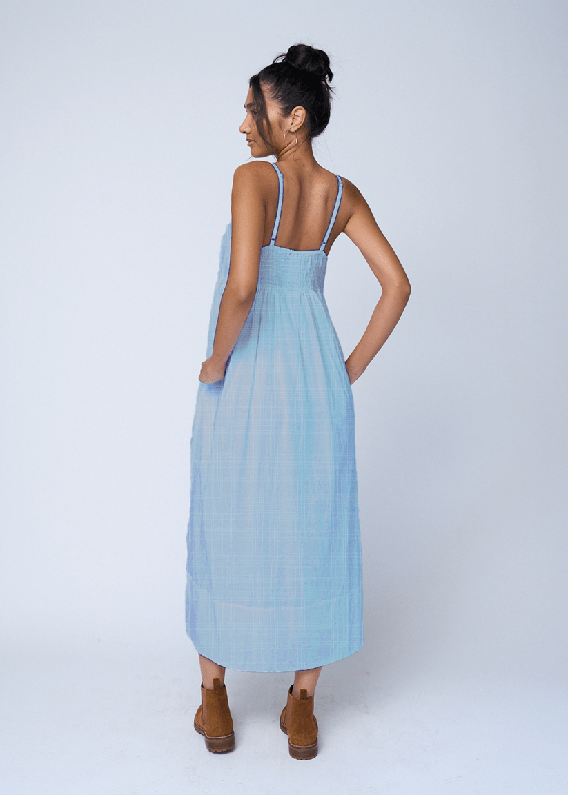 Hampton Dress - Light Wash ChambrayAnd For GoodDresses