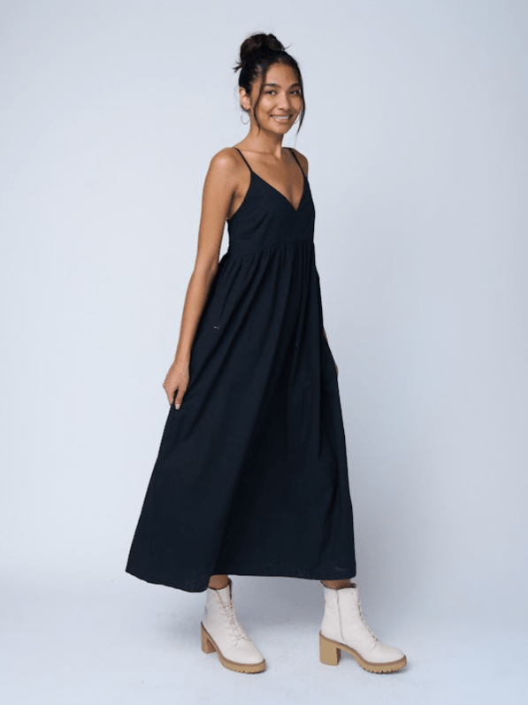 Hamptons Dress - BlackAnd For GoodDresses