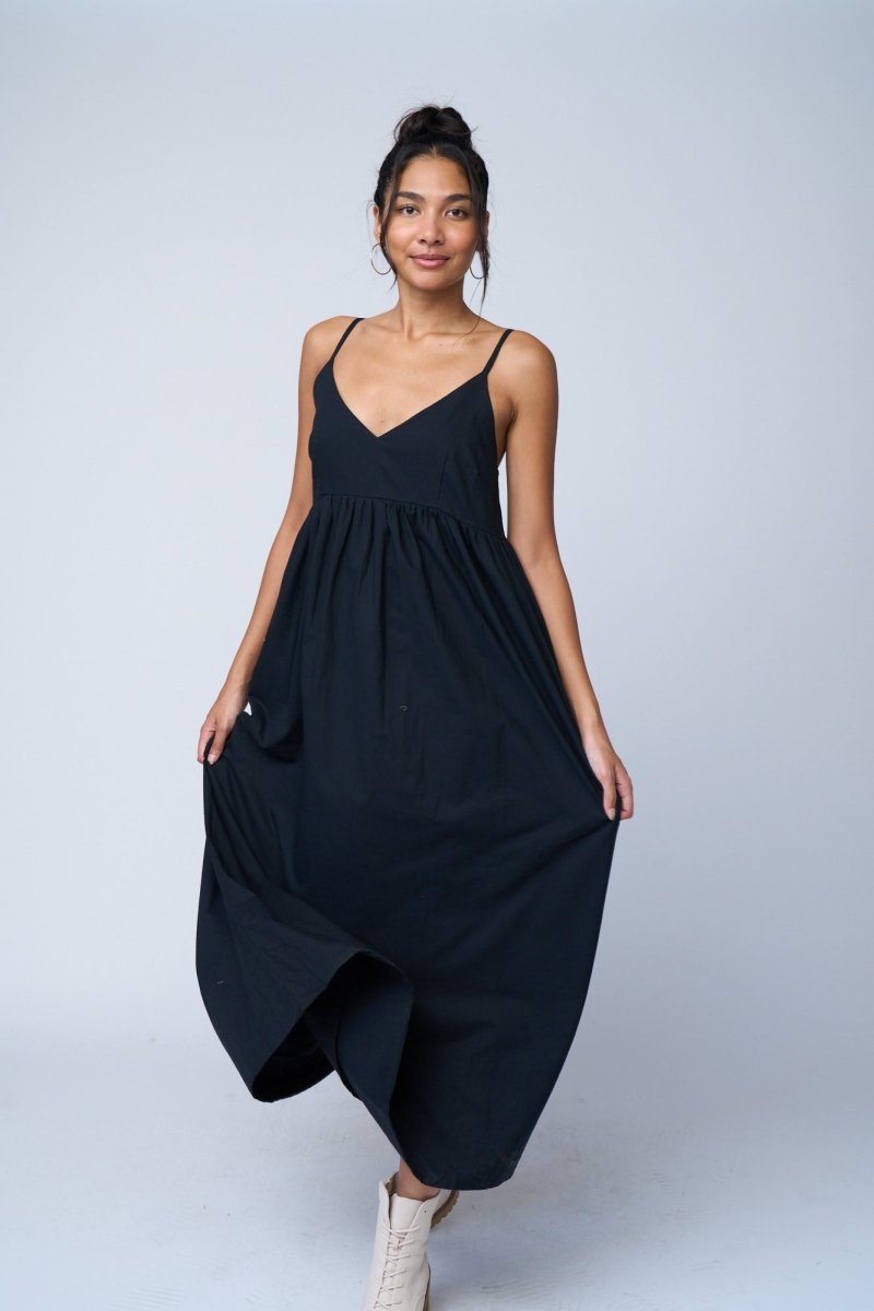 Hamptons Dress - BlackAnd For GoodDresses
