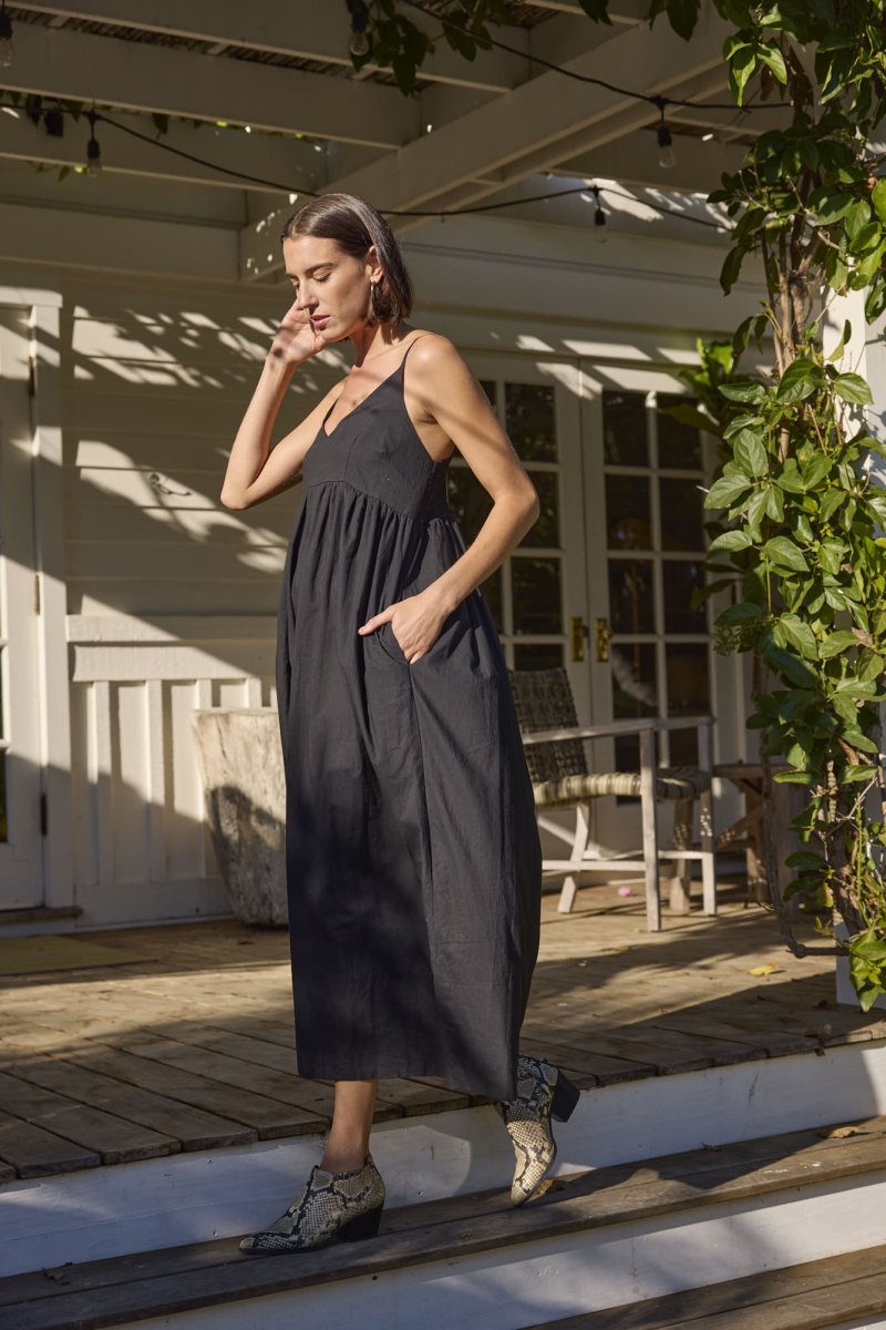 Hamptons Dress - BlackAnd For GoodDresses
