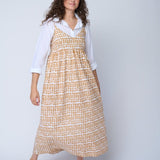 Hamptons Dress - Messy Dot Baked ClayAnd For GoodDresses