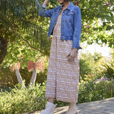 Hamptons Dress - Messy Dot Baked ClayAnd For GoodDresses