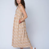 Hamptons Dress - Messy Dot Baked ClayAnd For GoodDresses