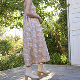 Hamptons Dress - Messy Dot Baked ClayAnd For GoodDresses