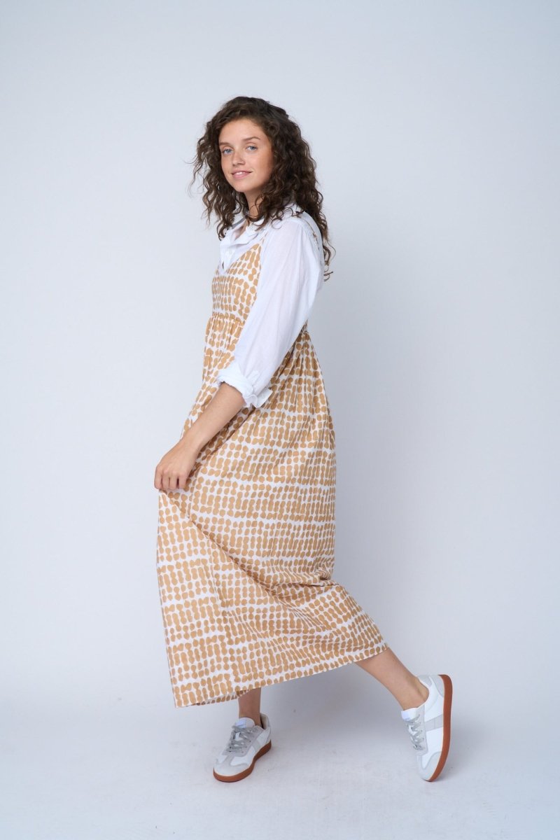Hamptons Dress - Messy Dot Baked ClayAnd For GoodDresses