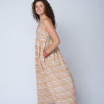 Hamptons Dress - Messy Dot Baked ClayAnd For GoodDresses