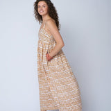 Hamptons Dress - Messy Dot Baked ClayAnd For GoodDresses