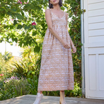 Hamptons Dress - Messy Dot Baked ClayAnd For GoodDresses